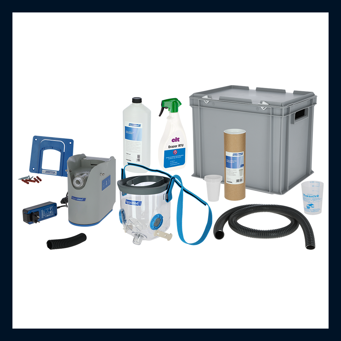 Akku-Ultraschall-Inhalator für Pferde